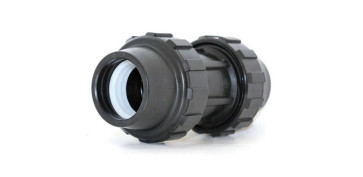 Conduccion Polietileno - FITTING MANGUITO RIEGO RECTO 40MM IGUAL FIT PP