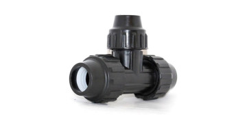 Conduccion Polietileno - FITTING CONECTOR RIEGO EN T 25X20X25MM REDUC FIT PP