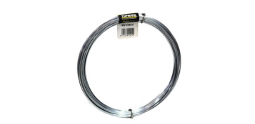 Alambre, muelles y sirgas - ALAMBRE ACERO GALVANIZADO 500 GR  Nº 12