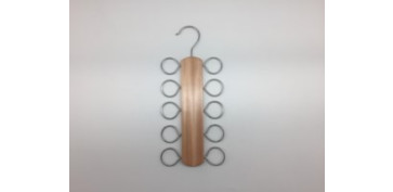 PERCHA ARMARIO MADERA PAÑUELOS 13 X 29,5 CM