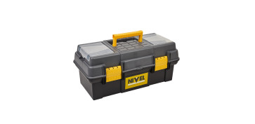 Portaherramientas - CAJA HERRAMIENTAS 485 X 245 X 215 MM CON BANDEJA INTERIOR