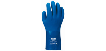 Guantes - GUANTE PVC DOBLE CAPA SOPORTE ALGODON Y FIBRA PARA-ARAMIDA TALLA 8