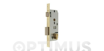CERRADURA EMBUTIR SERIE 1600 1601 LATONADA 45