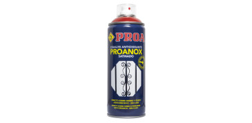 ESMALTE ANTIOXIDANTE SPRAY PROANOX 400 ML NEGRO RAL 7042