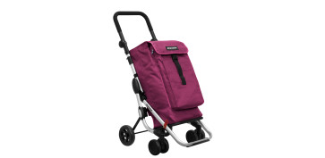 Textil y costura - CARRO COMPRA 4 RUEDAS GIR.GO UP REMOLACHA