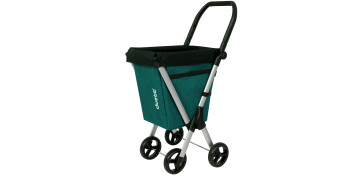 Textil y costura - CARRO COMPRA 4 RUEDAS MUUVI VAN VERDE