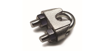 Cables y cadenas - SUJETACABLE DIN 741 INOXIDABLE PARA CABLE Ø 11 10 PZ 