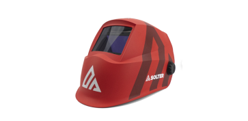 Proteccion de la cabeza - PANTALLA SOLDADURA ELECTRONICA HELLMET R-05 RED