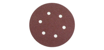 Lijas - DISCO PAPEL RBE Ø150 P80 6 AGUJEROS 50PIEZAS