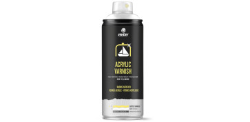 BARNIZ SPRAY ACRILICO MTN WEPRO BRILLANTE 400 ML INCOLORO
