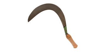 Herramienta manual de jardin - HOZ CON FILO 43CM LARGO 4,1CM