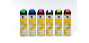 MARCADOR FLUORESCENTE 360º T107 500 ML ROJO