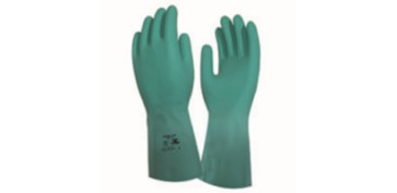 Guantes - GUANTE NITRILO FLOCADO ALGODON NITRIL 330 TALLA 8