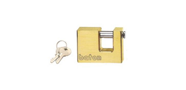 CANDADO RECTANGULAR 770A ANTIPALANCA 70 MM LATON