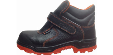 Calzado de seguridad - BOTA SEGURIDAD S3 SOLDADOR KALDER PIEL NEGRA PU/PL NO METAL TALLA 39