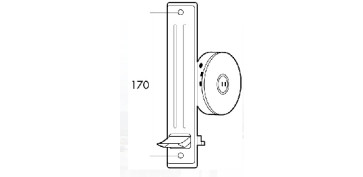 Cuerdas y cintas - RECOGEDOR PERS EMBUTIR SIN PLACA METALICO