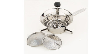 Utensilios de cocina - PASAPURES INOX CON SOPORTE 20CM