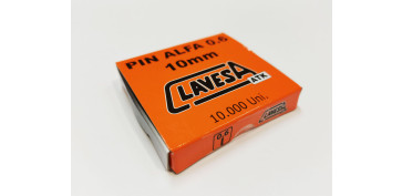 Grapadoras y Clavadoras - CLAVO CLAVAD.NEUM S/CAB 10MM COBREADO PIN ALFA S/C 0.6/10 CL 
