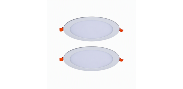 Iluminacion vivienda - PACK 2 DOWNLIGHT KONE 18W BLANCO 1800LM 3CCT