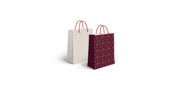 Textil y costura - BOLSA PAPEL HORIZONTAL TIO 28 X 15 X 35CM SURTIDO TIO