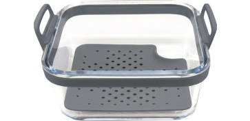 RECIPIENTE CRISTAL PARA FREIDORA DE AIRE 2,16L