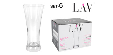 Todo para la mesa - VASO PACK 6UDS SOR 38CL CERVEZA