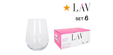 Todo para la mesa - VASO PACK 6UDS GAIA 36CL