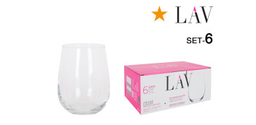 Todo para la mesa - VASO PACK 6UDS GAIA 47,5CL