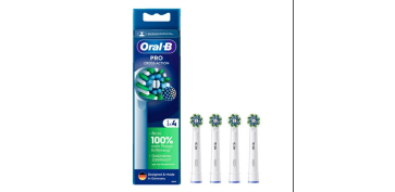 RECAMBIO CEPILLO ORAL-B CROSS ACTION PACK 4 UDS