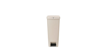Ordenacion y conservacion de cocina - CUBO RECICLAJE PEDAL STEPUP BEIGE 40L