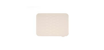 Ordenacion y conservacion de cocina - ALFOMBRILLA ESCURREPLATOS SILICONA 44X32CM BEIG