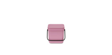 Ordenacion y conservacion de cocina - CUBO RECICLAJE SORT & GO ROSA 3L