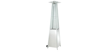 ESTUFA EXTERIOR GAS PIRAMIDE INOX 13KW