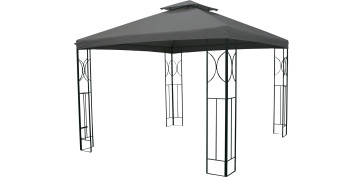 Decoración - CENADOR ACERO 3X3X2,6M COLOR AZUL 