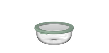 Utensilios de cocina - BOL VIDRIO REDONDO CON TAPA CIRQULA 1250 ML - NORDIC SAGE