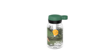 Ordenacion y conservacion de cocina - BOTELLA CAMPUS CON PAJITA 450 ML- DINO
