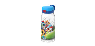 Ordenacion y conservacion de cocina - BOTELLA CAMPUS TAPA ABATIBLE 600 ML - PAW PATROL PUPS