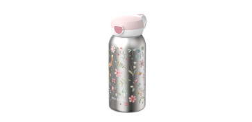 Ordenacion y conservacion de cocina - BOTELLA ACERO INOX + TAPA ABATIBLE 600 ML-FAIRY WONDERS