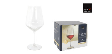 Todo para la mesa - COPA VINO PACK 6UDS CARRE OPTICS 52CL