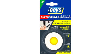 Adhesivos - STIRA Y SELLA 3MX19MM BLANCO