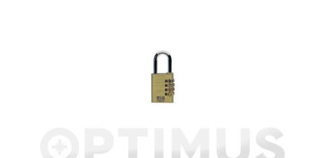 Carpinteria - CANDADO COMBINACION IFAM 617-30MM LATON