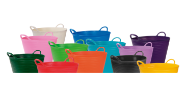Recipientes de construccion - CAPAZO PLASTICO NEGRO N.1-25 L