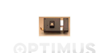 CERRADURA 125-120 ENTRADA 60MM CILINDRO Ø 25X50MM H.PINTADO, DERECHA