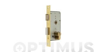 Material de carpintería - CERRADURA EMBUTIR SERIE 1500 1501 LATONADO 45
