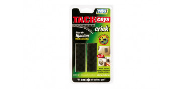Adhesivos - TACKCEYS CRICK 4 TIRAS 5 CM NEGRO