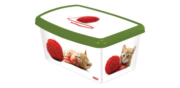 Productos para mascotas - CAJA DECORADA ACCESORIOS GATOS 04706-P76-04