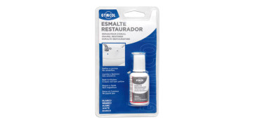 Pinturas - ESMALTE RESTAURADOR CERAMICA 20ML PINCEL