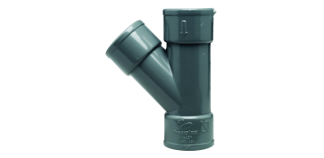 Conducción PVC - DERIVACION SIMPLE HEMBRA-HEMBRA 45º PVC EVACUACION DS-07 Ø 50