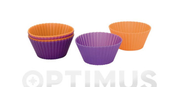 Menaje - MOLDES MAGDALENA SET 6U IBILI 752400