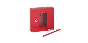 Buzones y cajas fuertes - CAJA EMERGENCIA LLAVE 170 X 170 X 50 MM ROJO